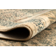 Wool carpet OMEGA MAMLUK Square - Rosette vintage cream
