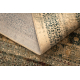 Tapis en laine OMEGA MAMLUK Carré Rosette vintage crème