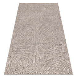 Tapete CASABLANCA LOOM castanho, laço, macio interior e exterior