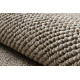 Carpet CASABLANCA LOOM brown, loop, soft indoor & outdoor