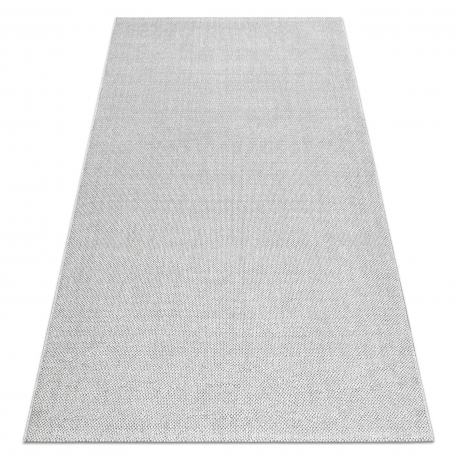 Dywan CASABLANCA LOOM srebrny pętelkowy, miękki indoor & outdoor