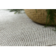 Dywan CASABLANCA LOOM srebrny pętelkowy, miękki indoor & outdoor