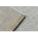 Dywan CASABLANCA LOOM srebrny pętelkowy, miękki indoor & outdoor