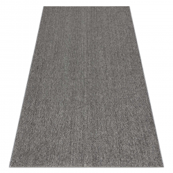 Tapete CASABLANCA LOOM cinzento, laço, macio interior e exterior