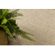 Teppich CASABLANCA LOOM Kreis beige, Schleife weich drinnen & draußen