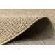 Teppich CASABLANCA LOOM Kreis beige, Schleife weich drinnen & draußen