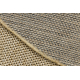 Carpet CASABLANCA LOOM circle beige, loop, soft indoor & outdoor