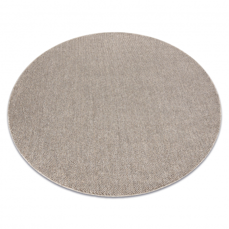 Tappeto CASABLANCA LOOM cerchio marrone, loop, morbido interno ed esterno