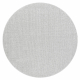 Carpet CASABLANCA LOOM circle silver, loop, soft indoor & outdoor