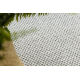 Carpet CASABLANCA LOOM circle silver, loop, soft indoor & outdoor