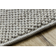 Carpet CASABLANCA LOOM circle silver, loop, soft indoor & outdoor
