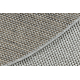 Carpet CASABLANCA LOOM circle silver, loop, soft indoor & outdoor