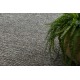 Carpet CASABLANCA LOOM circle grey, loop, soft indoor & outdoor
