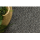 Carpet CASABLANCA LOOM circle grey, loop, soft indoor & outdoor