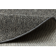 Carpet CASABLANCA LOOM circle grey, loop, soft indoor & outdoor