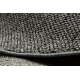 Carpet CASABLANCA LOOM circle grey, loop, soft indoor & outdoor