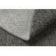 Carpet CASABLANCA LOOM circle grey, loop, soft indoor & outdoor