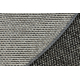 Carpet CASABLANCA LOOM circle grey, loop, soft indoor & outdoor