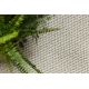 Teppich CASABLANCA LOOM Kreis creme, Schleife weich drinnen & draußen
