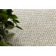 Teppich CASABLANCA LOOM Kreis creme, Schleife weich drinnen & draußen
