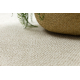 Tapis CASABLANCA LOOM cercle crème, bouclé, doux intérieur et extérieur