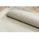 Tapis CASABLANCA LOOM cercle crème, bouclé, doux intérieur et extérieur