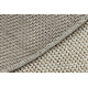 Covor CASABLANCA LOOM cerc crem, bucla, moale interior și exterior