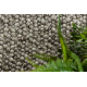 Wollteppich TAHAR 99005 anthrazit - HANDGEWEBT Schlinge, Melange 