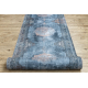 Runner anti-slip LOTUS ROSETTE 47050 grey WASHABLE