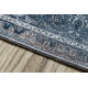 Runner anti-slip LOTUS ROSETTE 47050 grey WASHABLE
