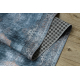 Runner anti-slip LOTUS ROSETTE 47050 grey WASHABLE