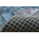 Runner anti-slip LOTUS ROSETTE 47050 grey WASHABLE