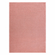 ETON PLUS tapijt poederroze, eenkleurig, uniform, effen