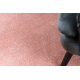 ETON PLUS cerchio tappeto rosa cipria, monocolore, uniforme, semplice