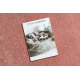 ETON PLUS circle carpet blush pink, one-color, uniform, plain