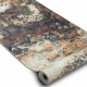 Runner anti-slip LOTUS ABSTRACT 52910 beige WASHABLE