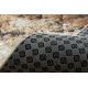 Runner anti-slip LOTUS ABSTRACT 52910 beige WASHABLE