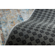 Runner anti-slip LOTUS BORDERO 95111 grey / beige WASHABLE
