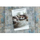 PASSATOIA gommata LOTUS BORDERO 95111 grigio / beige lavabile 