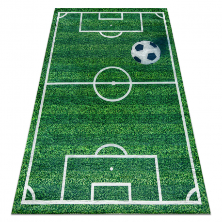 Tapis lavable BAMBINO 51760 Terrain, football pour les enfants antidérapant - vert 