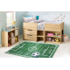 BAMBINO 51760 covor lavabil Teren, fotbal pentru copii anti-alunecare - verde 