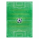 BAMBINO 9731 Waschteppich Spielfeld, Fußball für Kinder Anti-Rutsch - grün 