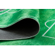 Tapis lavable BAMBINO 9731 Terrain, football pour les enfants antidérapant - vert 