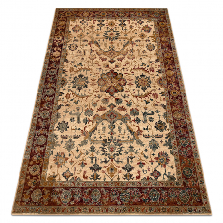 Ullteppe POLONIA VERANO Ornament, ramme lys rubin