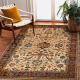 Ullteppe POLONIA VERANO Ornament, ramme lys rubin