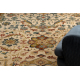 Tapis en laine POLONIA VERANO Ornement, cadre rubis clair