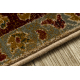 Ullteppe POLONIA VERANO Ornament, ramme lys rubin