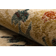 Ullteppe POLONIA VERANO Ornament, ramme lys rubin
