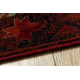 Wollteppich OMEGA AVAR Rahmen, Diamanten, orientalisch - rubin