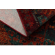 Wollteppich OMEGA AVAR Rahmen, Diamanten, orientalisch - rubin